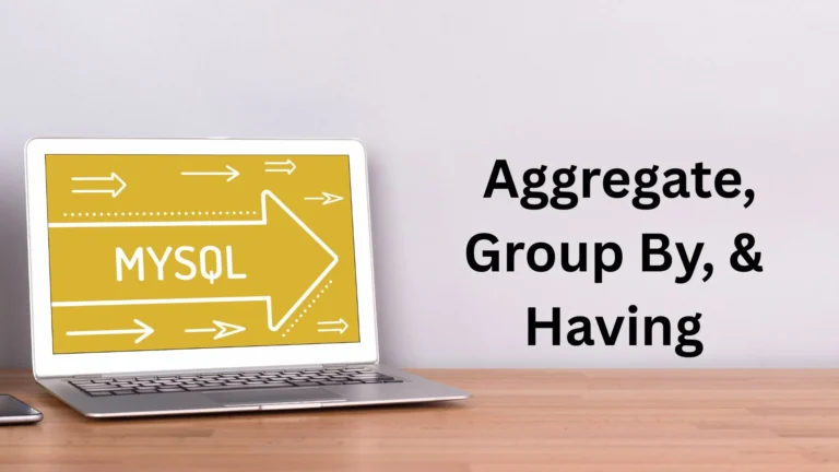 Aggregate+Group By+Having